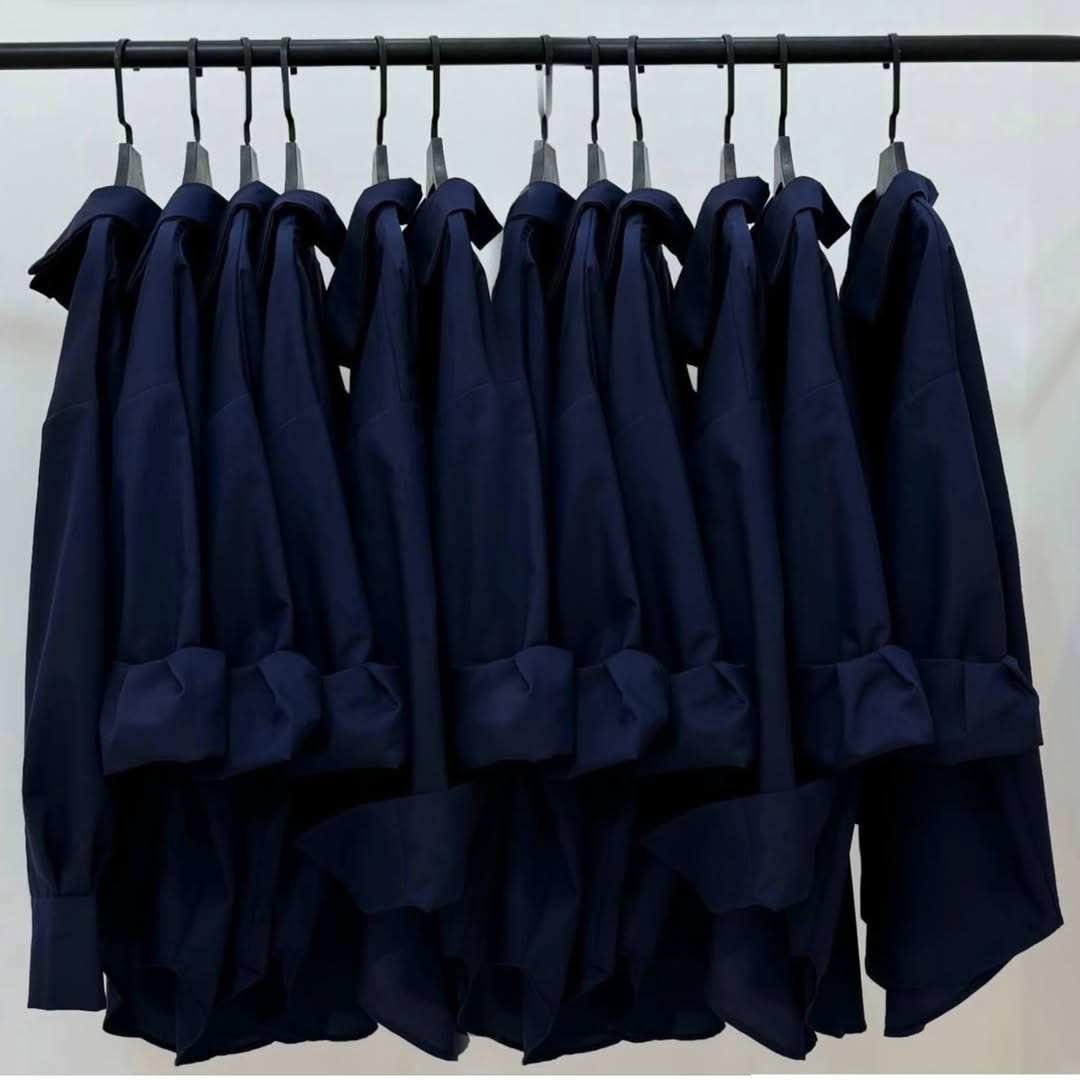 شومیز سرمه ای