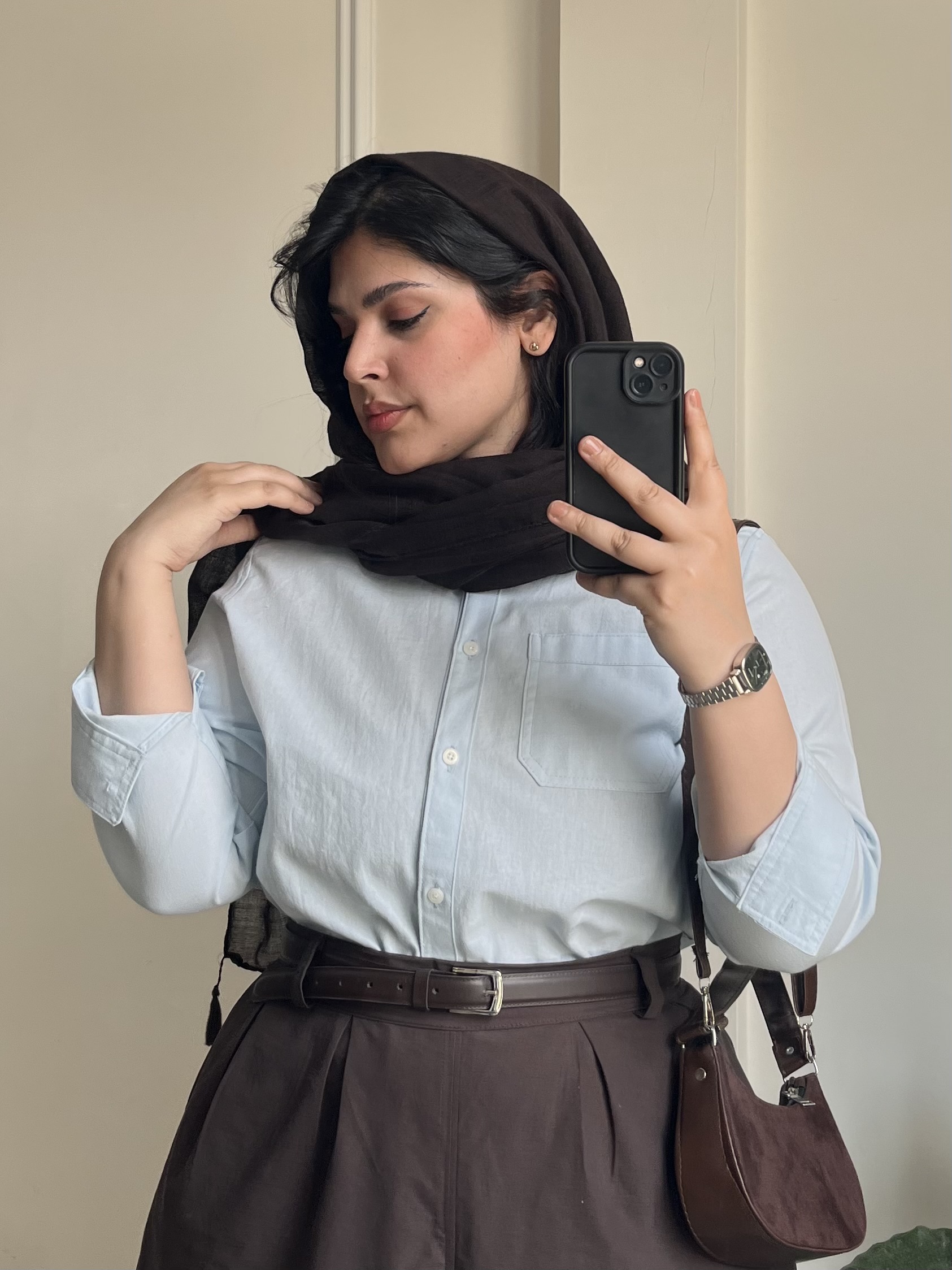 شومیز رنگی لینن